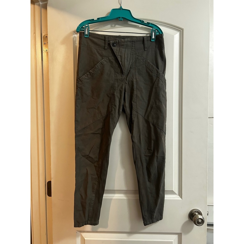 Prairie Underground Organic Cotton Asymmetrical Tapered Pants Gray Size S